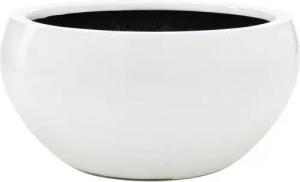 Flingora Pflanzschale Alodie, Fiberglas - Indoor & Outdoor - Weiß - Ø 50 cm