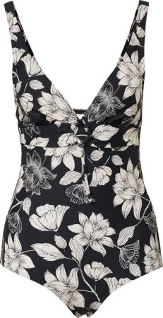 Floral gemusterter Badeanzug