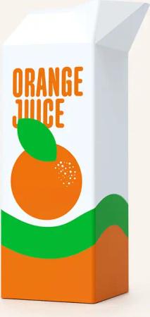 fluid MARKET Vase ORANGE JUICE