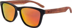 Fluor Eyewear 1505M-5 Schwarze Sonnenbrille