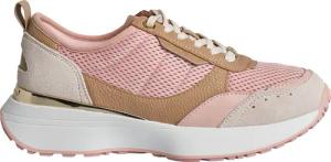 Flynn Mesh- und Leder-Sneaker 43F3FYFS1D für Damen