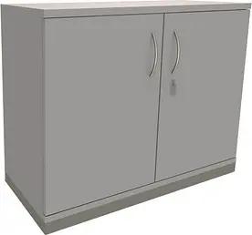 fm Aktenschrank Sidney, 4260267327500 lichtgrau 1 Fachboden 100,0 x 44,2 x 78,1 cm