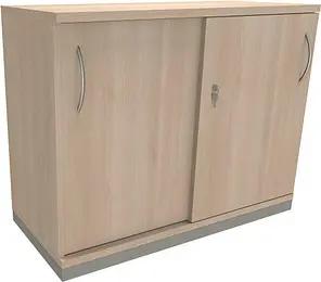 fm Schiebetürenschrank Sidney, 4260267327746 akazie 1 Fachboden 100,0 x 44,2 x 78,1 cm