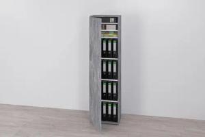 FMD Mehrzweckschrank Inca 1 Garderobenschr., Aktenschr., Mehrzweckschr., Breite 50 cm, Höhe 184 cm