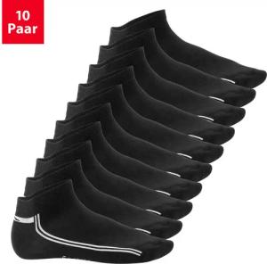Footstar Füßlinge Sneak It! Damen & Herren Motiv Sneaker Socken (10 Paar)