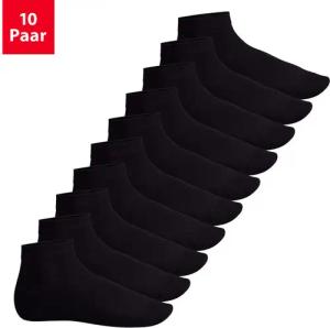 Footstar Kurzsocken EVERYDAY! 10 Paar Quarter Socken Kurzsocken Kurze Baumwoll Socken