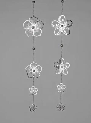 formano Hängedekoration Frühlingszeit, Höhe: cm, Farbe: Silber, Motiv: Blüten