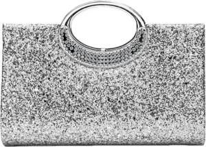 FOUORTUNATE-BEE Abendtasche Damen Clutch mit Pailletten, Abendtasche, abnehmbare Kette, Party, Handtasche für Hochzeit, Abend, Ball, elegante Abendhandtasche