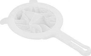 FOUORTUNATE-BEE Küchensieb Feines Küchensieb 400 Mesh mit Griff und Doppelhenkeln, (1-St), Praktisches Metallsieb zum Abseihen und Filtern in der Küche