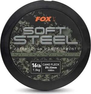 Fox Soft Steel Fleck Camo Mono 0,33mm 16lb 7,3kg 1000m
