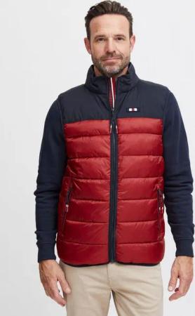 FQ1924 Steppweste FQInncent Modische Steppweste im Color Block Design