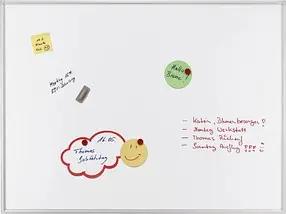 FRANKEN Whiteboard ECO 180,0 x 90,0 cm weiß emaillierter Stahl