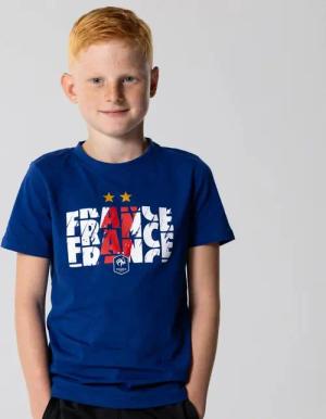 Frankreich T-Shirt Kinder - FFF