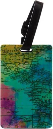 Franky Gepäckanhänger Kofferanhänger LT6 Adressanhänger (1-St) Namensschild