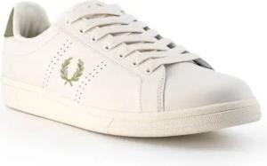 Fred Perry Herren Sneaker beige,weiß Glattleder
