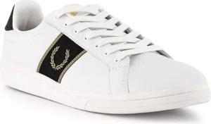 Fred Perry Herren Sneaker weiß Glattleder
