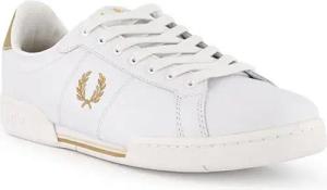 Fred Perry Herren Sneaker weiß Glattleder