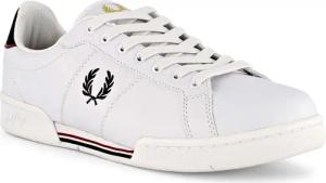Fred Perry Herren Sneaker weiß Glattleder