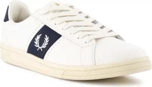 Fred Perry Herren Sneaker weiß Glattleder