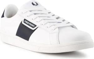 Fred Perry Herren Sneaker weiß Glattleder
