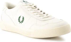 Fred Perry Herren Sneaker weiß Glattleder