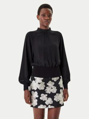 French Connection Bluse 78LZH Schwarz Regular Fit