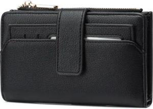 Frentree Geldbörse Damen Portemonnaie RFID Schutz herausnehmbares Etui groß (7 sichtfenster, Geldbeutel mit Reißverschluss und Scheinfach), Geschenkbox