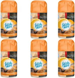 fresh & more Raumduft Lufterfrischer Nachfüller (6er Pack, 6-St., 250ml)