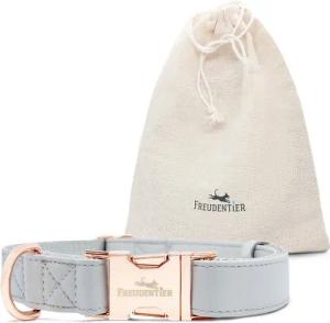 Freudentier Hunde-Halsband aus veganem Leder, Hyde Park Kollektion 2.0