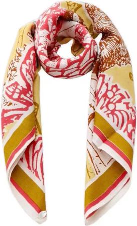 Friendly Hunting Tücher & Schals - Tuch aus Seide - Gr. unisize - in Gelb - für Damen