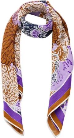 Friendly Hunting Tücher & Schals - Tuch aus Seide & Kaschmir - Gr. unisize - in Violett - für Damen