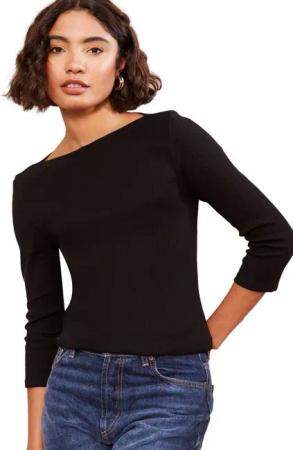 Friends Like These 3/4-Arm-Shirt Friends Like These Shirt mit U-Boot-Ausschnitt (1-tlg)