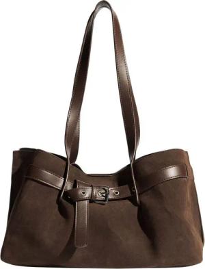 Friends Like These Einkaufsshopper Friends Like These Tasche aus Kunstveloursleder