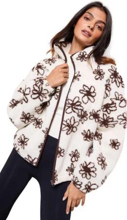 Friends Like These Fleecejacke Friends Like These Teddyfelljacke mit RV (1-St)