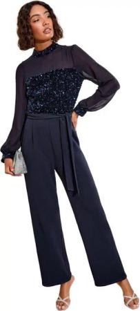 Friends Like These Jumpsuit Friends Like These Jumpsuit mit Pailletten Regular (1-tlg)