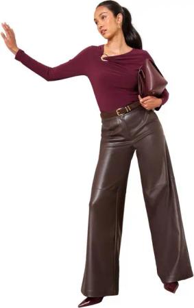 Friends Like These Langarmbluse Friends Like These Oberteil mit Schnalle (1-tlg)