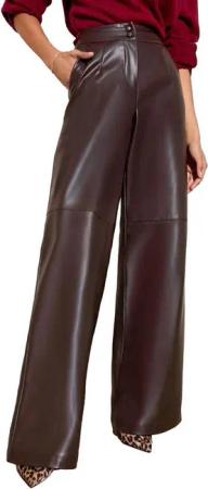 Friends Like These Lederhose Friends Like These X Lucy Mecklenburgh Hose Petite (1-tlg)