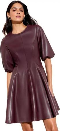 Friends Like These Lederkleid Friends Like These Minikleid in Lederoptik (1-tlg)