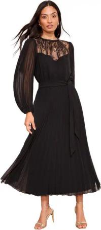 Friends Like These Midikleid Friends Like These Midikleid aus Chiffon, Regular (1-tlg)