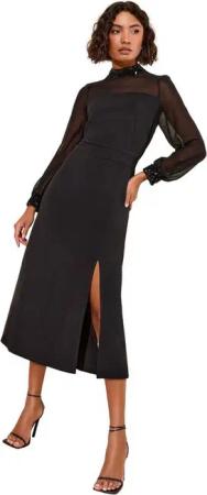 Friends Like These Midikleid Friends Like These Midikleid mit Pailletten Petite (1-tlg)