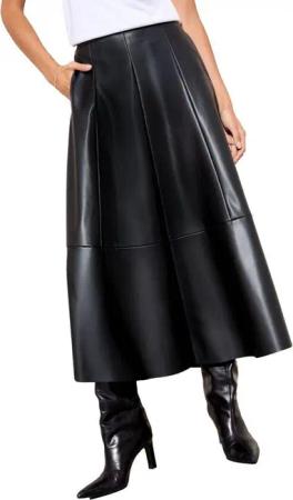 Friends Like These Midirock Friends Like These Midirock aus Kunstleder, Petite (1-tlg)