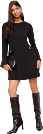 Friends Like These Minikleid Friends Like These Langärmliges Minikleid, Petite (1-tlg)