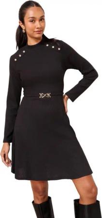 Friends Like These Minikleid Friends Like These Minikleid mit Gürtel, Regular (1-tlg)