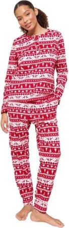 Friends Like These Pyjama Friends Like These Pyjama mit Fairisle-Muster (2 tlg)