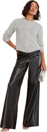 Friends Like These Strickjacke Friends Like These Strickjacke mit Lametta (1-tlg)