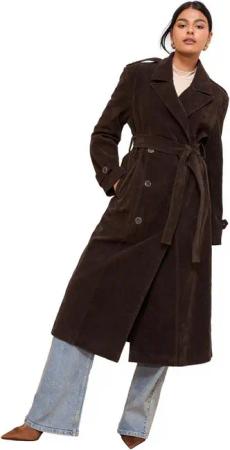 Friends Like These Trenchcoat Friends Like These Maxi-Trenchcoat mit Gürtel (1-tlg)