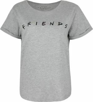 Friends Titel Logo Damen Grau T-Shirt