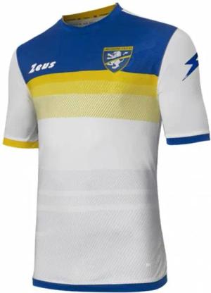 Frosinone Calcio Zeus Herren Auswärts Trikot weiß blau