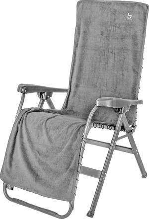 Frottee Sitz Auflage Hochlehner Kissen Bezug Garten Camping Klapp Stuhl