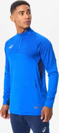 Fußball Sweatshirt 1/2 Zip - CLR Club blau